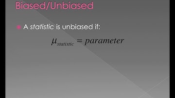 9.1 Notes - Point Estimation