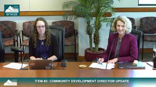 BOCC Work Session 9/14/26, 1:30 p.m. - Community Planning, Infrastructure and Resources