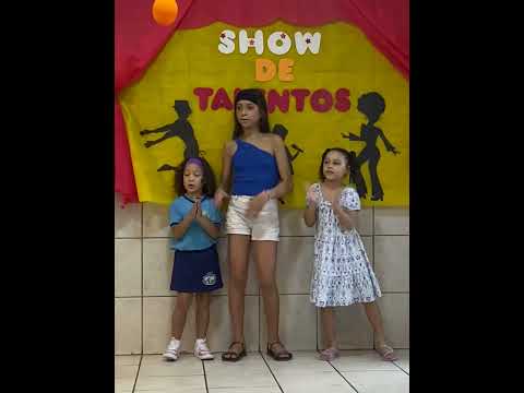 Show de talentos da escola mundo da escrita da tia sandra #criança #feliz