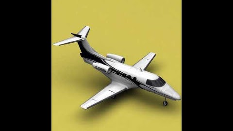 Embraer Phenom 100 3D model from CGTrader.com