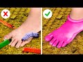 Useful Hacks For Your Feet 👣👠 Amazing Shoe Crafts