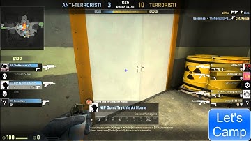 My first Ninja Defuse in CS:GO
