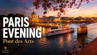 Paris Sunset 🇫🇷 The most relaxing Paris view & sounds for work, study, sleep