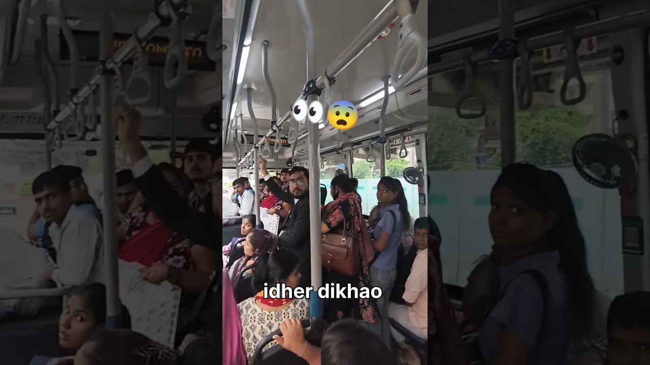 hidden work place ramp d.t.c bus in delhi 