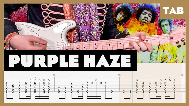 Purple Haze Guitar version - Guitar performance video thumbnail