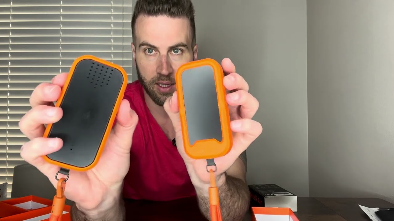 Mesh Communicator Walkie Talkie, Group to Communicate Hands-Free While Hiking, Biking or Camping