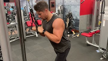 Triceps Pushdown with Single Handles