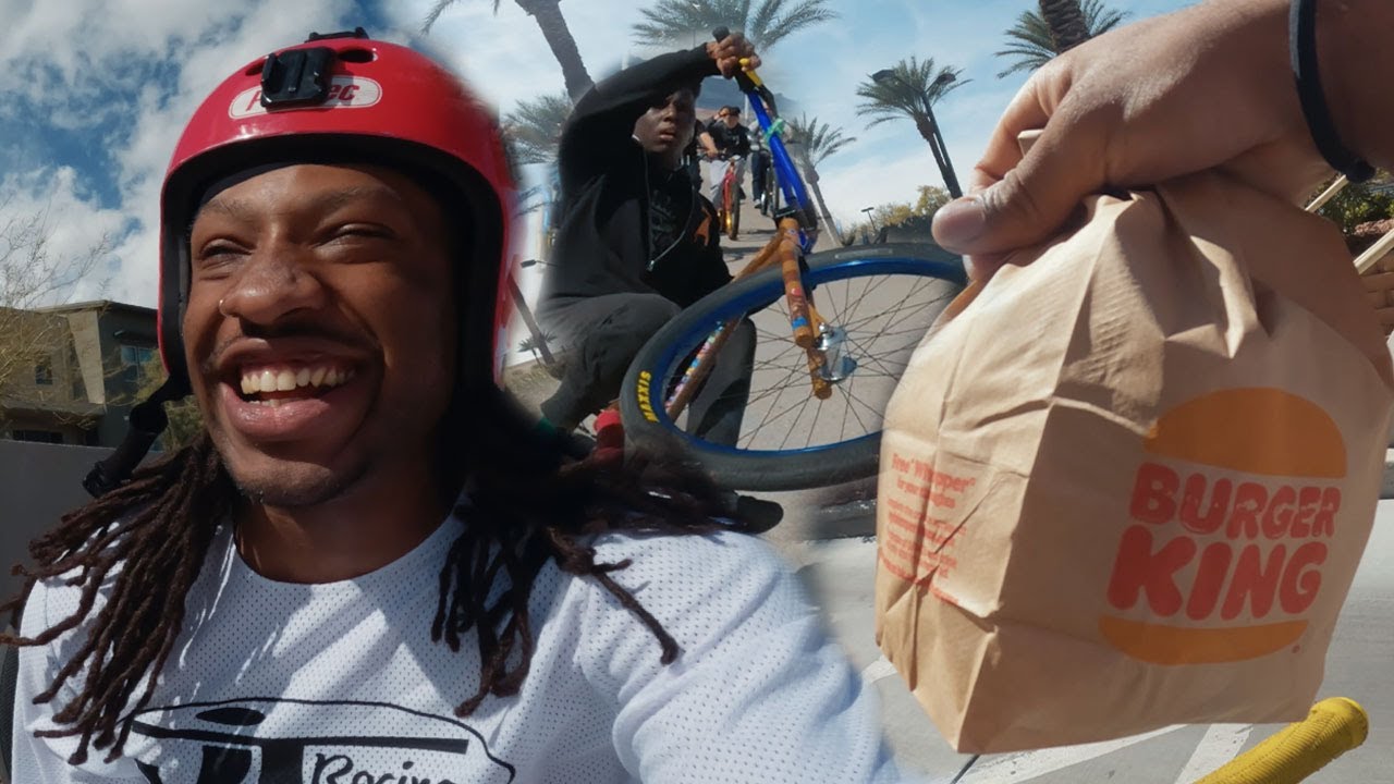 BURGER KING NEEDS TO SPONSOR ME AFTER THIS! (BMX & DIRTBIKES)