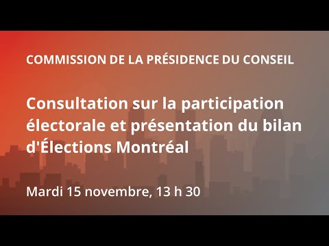 2022-11-15 13 H 30 - Commission de la présidence du conseil