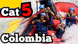 Water Rafting In San Gil Colombia - Travel Vlog