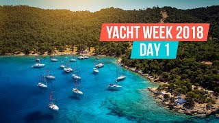 French Riviera Yacht Week 2018. Day 1.