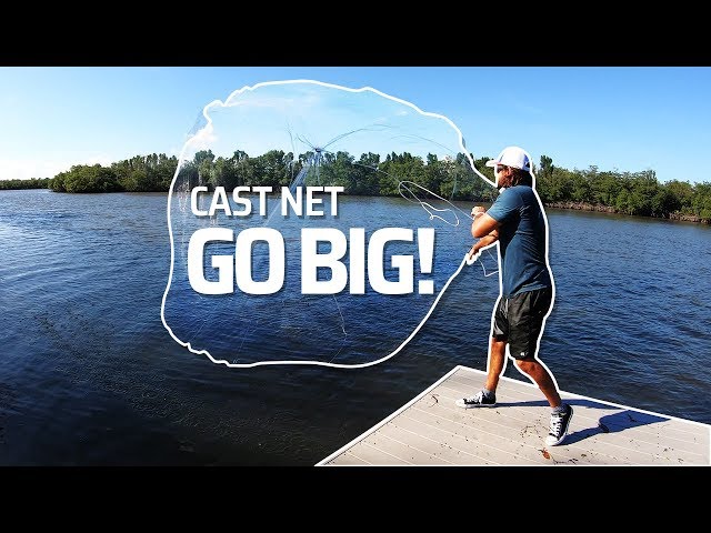 How To Triple Load Cast Net Throw  Easiest Way To Throw Big Cast Nets 