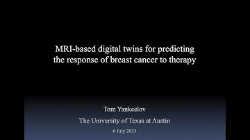 WG/GLIMPRINT Seminars: Yankeelov, Cancer Digital Twins, July 6, 2023