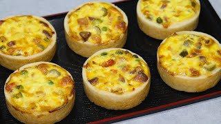 Quiche A Portuguesa Massa Super Crocante E Recheio Delicioso