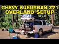 Chevy Suburban Z71 Overland Camper - Out In The Wild Tour [Build #25]