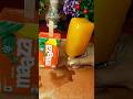 Mazza Ice Cream Recipe | মজার স্বাদে ম্যাঙ্গো ম্যাজা আইসক্রিম 🍦🥭 | #shorts