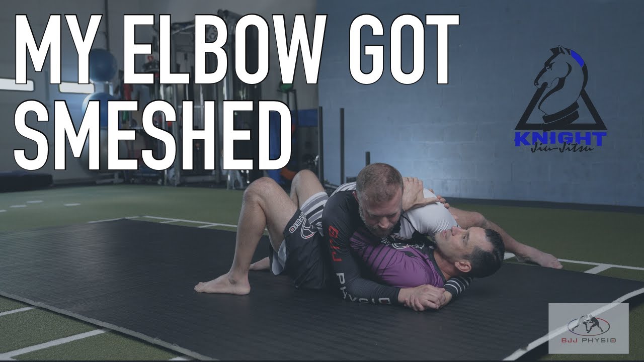 How to fix BJJ elbow pain from getting smeshed with Eli Knight YouTube