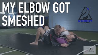 How to fix BJJ elbow pain from getting smeshed with Eli Knight Bjj Elbow Pain With Armbars Get Elbow Extension Back