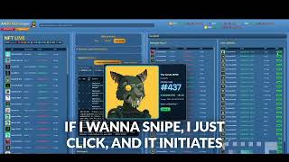 NFT Sniper Bot 2026: Sniper + Mass Mint + Wallet Split + Mass wallet generator!