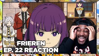THERE'S ONLY ONE WAY TO CHEER FERN UP WHEN SHE'S ANGRY... Frieren Episode 22 Reaction