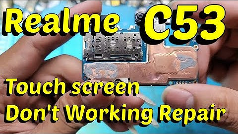 Realme C53 Touch screen Don