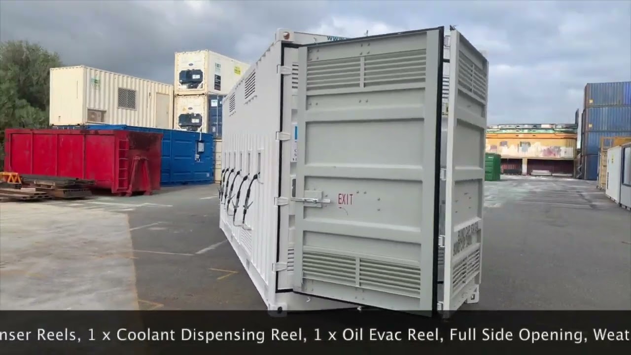 Total Containers - Lube Servicing Container