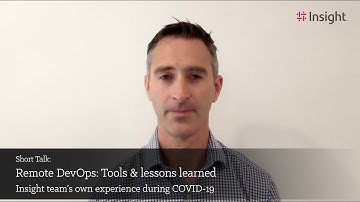 Short Talk: Remote DevOps - Tools & lessons learned