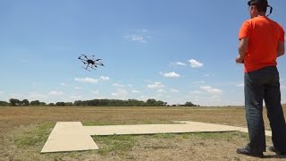 Hexacopter Build Part 12 - Maiden flight and Loiter Test in heavy wind