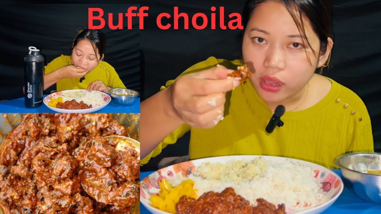Buff Rice Person Buff chaila rice mukbang ll buff chaila mukbang ll #asmr #video # ...