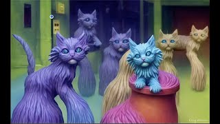 Interspecies Kitten Breeding Facility  - Stable Diffusion Animation by Tim Hawkey 2,355 views 1 year ago 2 minutes, 46 seconds