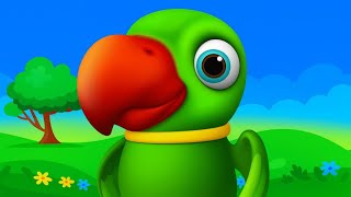 Main Tota Hindi Rhyme , मैं तोता, Main Tota Hare Rang Ka | मैं तोता मैं तोता | Kids Rhymes Baby Song