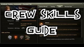 World of Tanks || Crew Skills Guide