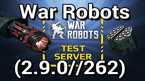 War Robots Test Server (2.9.0//262) Descarga Directa