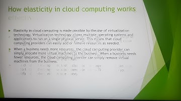 Elasticity in Cloud Computing: A Comprehensive Guide