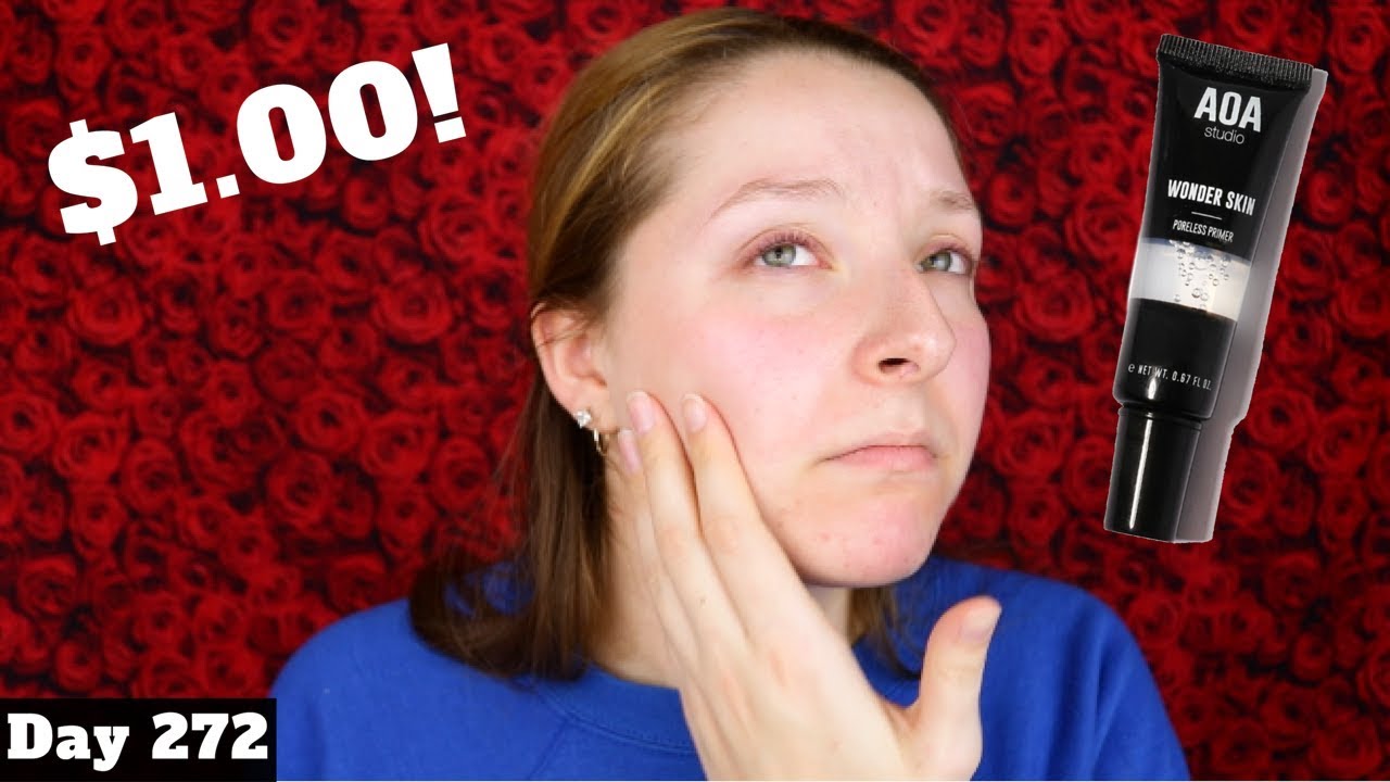 AOA Studio Wonder Skin Poreless Primer Review | ShopMissA | Day 272 of New Makeup
