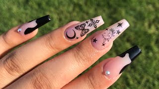 Celestial Nails | Beetles Gel Polish | Gel x dupe nail tutorial