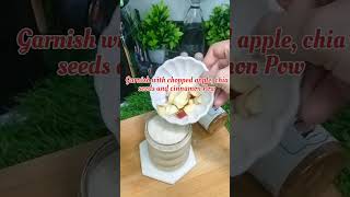 Apple Oats Smoothie recipe healthy breakfast ideas shorts youtubeshorts subscribe smoothie