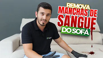 Como tirar mancha de sangue de menstruação do sofá?