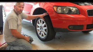 How To Replace an Alternator on a 2006 Volvo S40 T5 Part 1 Removal