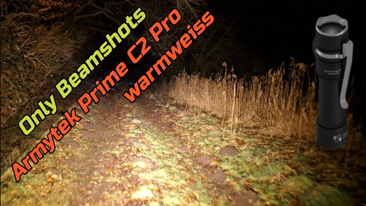 Фонарь Armytek Prime C2 Pro с теплым белым лучом (только тестовые снимки), для кемпинга и отдыха ...