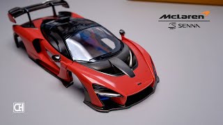Match Highlights Pt.1 Building Tamiya McLAREN Senna Scale Model Assembly Kit | BODY