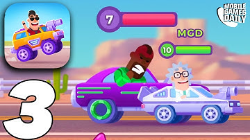 RACEMASTERS Gameplay Walkthrough Part 3 - Chapter 3 Boss Race (iOS Android)