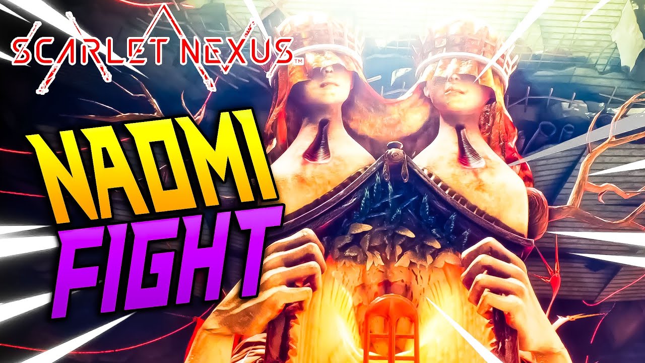 Naomi Randall Boss Fight - Scarlet Nexus Action RPG