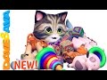 🐱 Ten in the Bed | Nursery Rhymes and Baby Songs from Dave and Ava 🐱