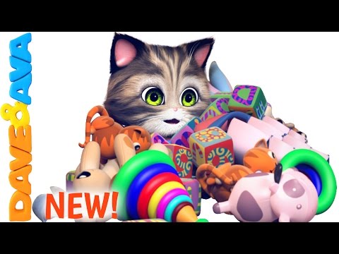 🐱 Ten in the Bed | Nursery Rhymes and Baby Songs from Dave and Ava 🐱