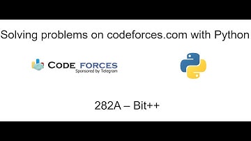 Solving problems on codeforces.com with Python - 800 "282A - Bit++"