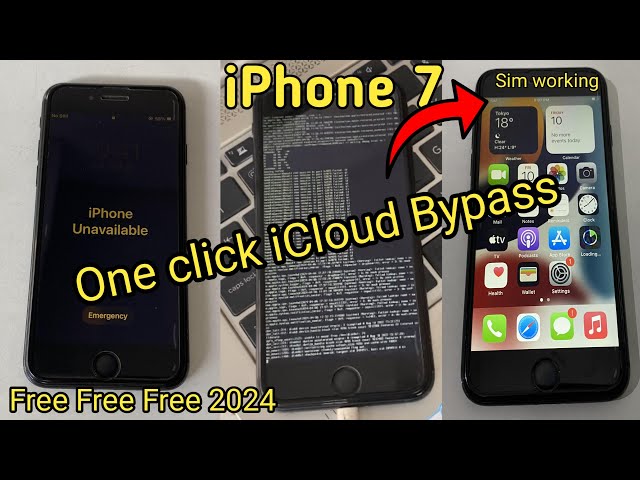 How To Unlock iCloud On Apple iPhone 7 || iPhone 7 iOS 15.8.2