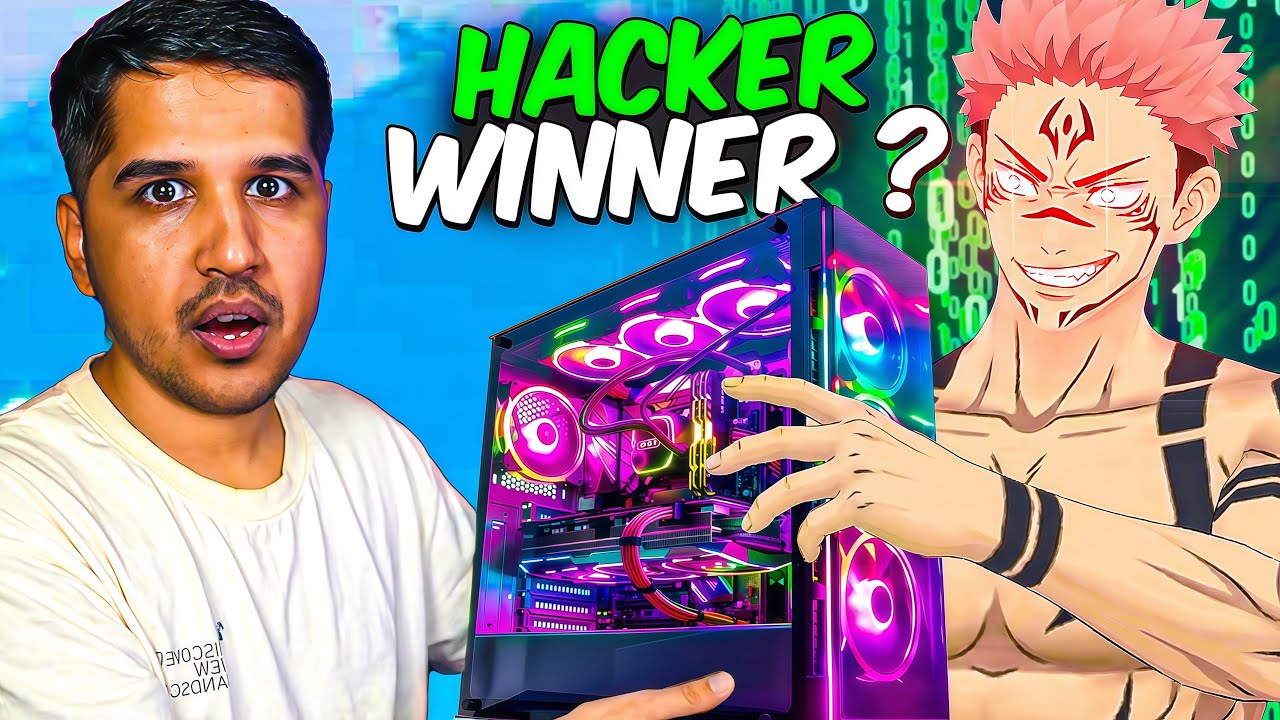 HACKER WON GAMING PC IN SOLO TOURNAMENT ?  REACTION 😱