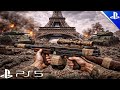 Liberating Paris from the Nazi Occupation — World War II [PS5 4K] Immersive Gameplay