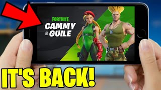 FORTNITE MOBILE IS BACK! (Fortnite Mobile Season 7 Approaching Return Release Date)